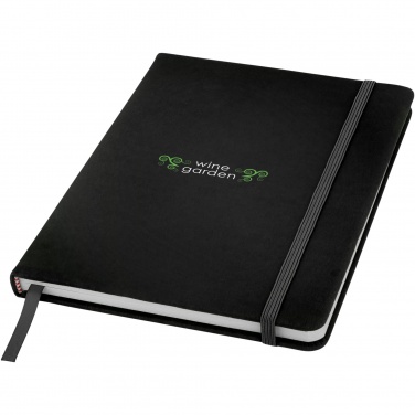 Logo trade promotional item photo of: Spectrum A5 notebook with blank pages