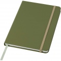 Spectrum A5 notebook with blank pages, Forest green