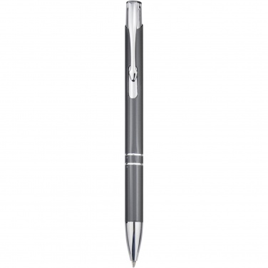 Logo trade corporate gift photo of: Moneta aluminium click ballpoint pen