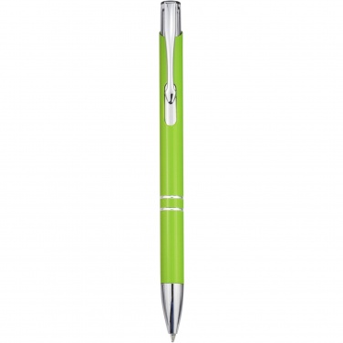 Logotrade promotional products photo of: Moneta aluminium click ballpoint pen