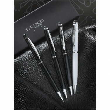 Logo trade promotional merchandise image of: Lento stylus ballpoint pen