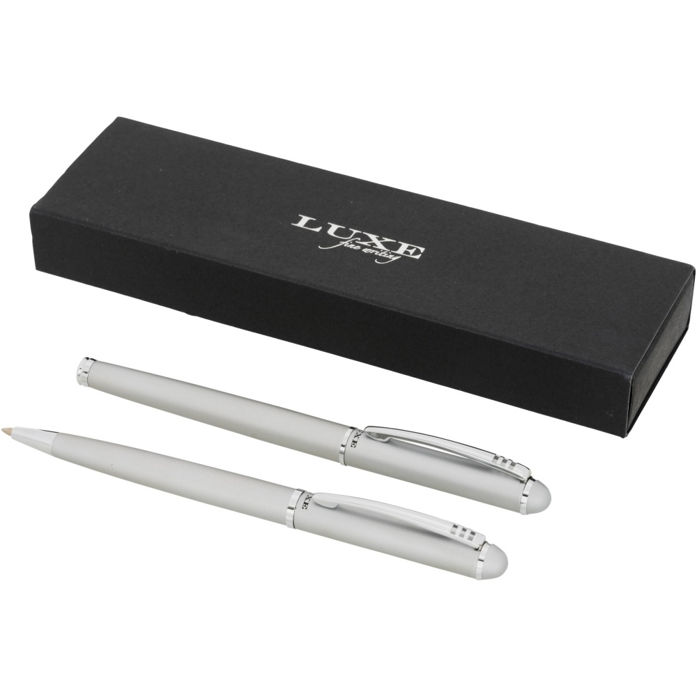 Logo trade promotional merchandise image of: Andante duo pen gift set