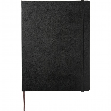 Logo trade promotional items image of: Moleskine Classic XL hard cover notebook - ruled