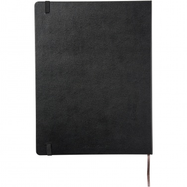 Logo trade advertising products image of: Moleskine Classic XL hard cover notebook - ruled