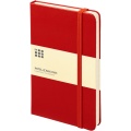 Moleskine Classic PK hard cover notebook - ruled, Scarlet red