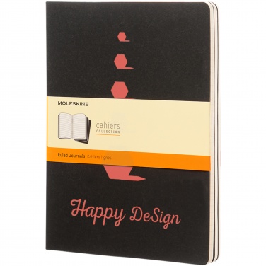 Logo trade promotional merchandise photo of: Moleskine Cahier Journal XL - ruled