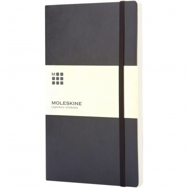 Logo trade promotional gift photo of: Moleskine Classic L soft cover notebook - plain