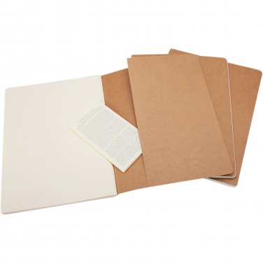 Logo trade promotional products image of: Moleskine Cahier Journal XL - plain