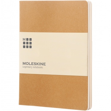 Logo trade promotional giveaways image of: Moleskine Cahier Journal XL - plain