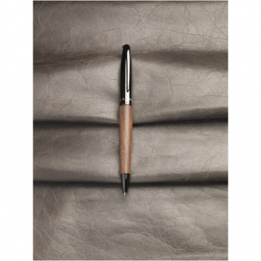 Logo trade promotional products picture of: Loure wood barrel ballpoint pen