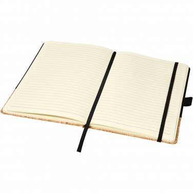 Logo trade corporate gifts picture of: Evora A5 cork thermo PU notebook