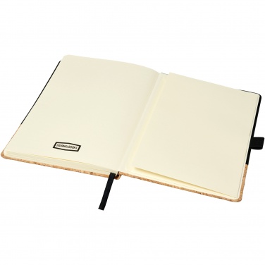 Logo trade promotional product photo of: Evora A5 cork thermo PU notebook