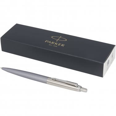 Logo trade business gifts image of: Parker Jotter XL matte with chrome trim ballpoint pen