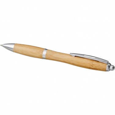 Logo trade promotional product photo of: Nash bamboo ballpoint pen