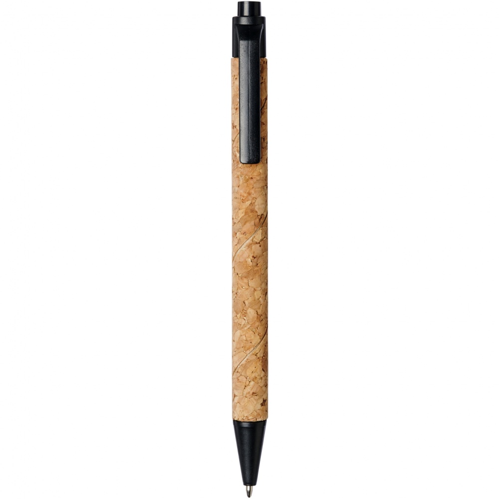 Logotrade advertising product image of: Midar cork and wheat straw ballpoint pen