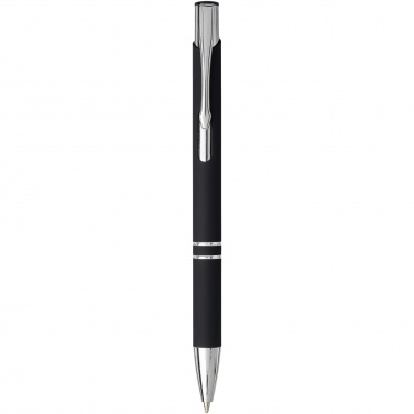 Logotrade promotional merchandise picture of: Moneta soft touch ballpoint pen