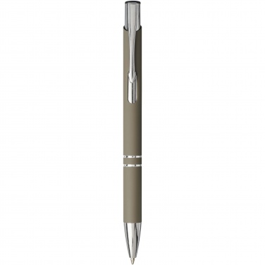 Logotrade promotional merchandise photo of: Moneta soft touch ballpoint pen