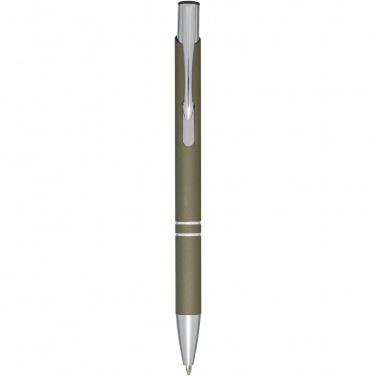 Logo trade advertising products image of: Moneta soft touch ballpoint pen