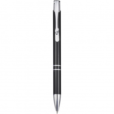 Logo trade promotional products picture of: Moneta aluminium click ballpoint pen