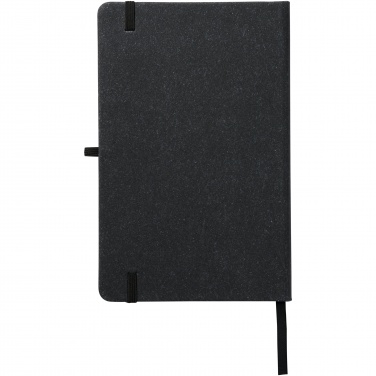 Logo trade promotional merchandise image of: Atlana leather pieces notebook