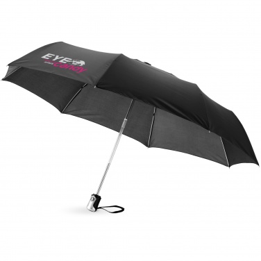 Logo trade promotional gifts picture of: Alex 21.5" foldable auto open/close umbrella