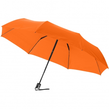 Logo trade advertising products image of: Alex 21.5" foldable auto open/close umbrella