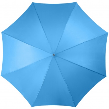 Logo trade promotional merchandise photo of: Lisa 23" auto open umbrella with wooden handle