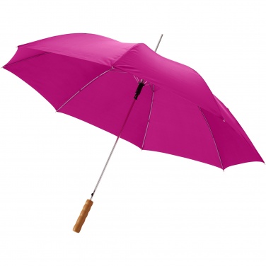 Logotrade promotional merchandise image of: Lisa 23" auto open umbrella with wooden handle