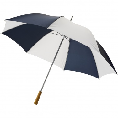 Logo trade advertising products image of: Karl 30" golf umbrella with wooden handle