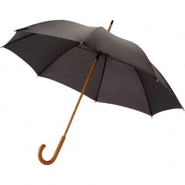 Logo trade advertising products picture of: Jova 23" umbrella with wooden shaft and handle