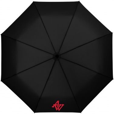 Logo trade promotional giveaways picture of: Wali 21" foldable auto open umbrella