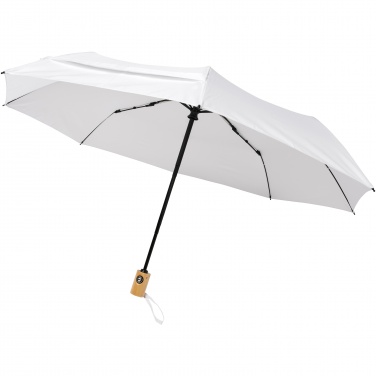 Logotrade promotional merchandise image of: Bo 21" foldable auto open/close recycled PET umbrella