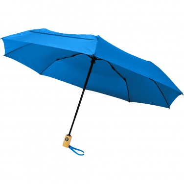 Logo trade promotional products picture of: Bo 21" foldable auto open/close recycled PET umbrella