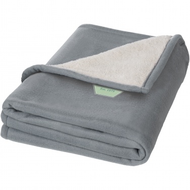 Logotrade promotional item image of: Springwood soft fleece and sherpa plaid blanket