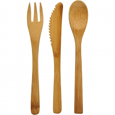 Logotrade advertising product picture of: Celuk bamboo cutlery set