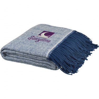 Logo trade promotional gifts image of: Haven herringbone throw blanket