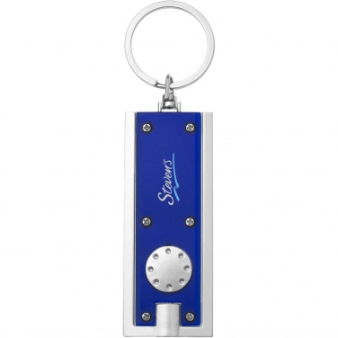 Logo trade promotional giveaways image of: Castor LED keychain light