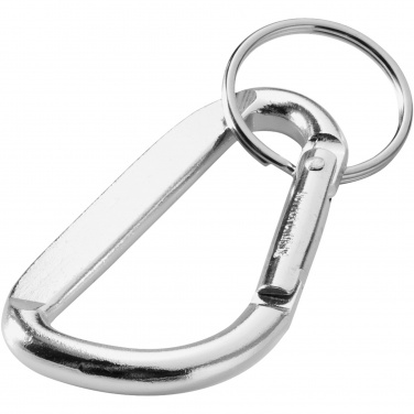 Logo trade promotional products image of: Timor carabiner keychain