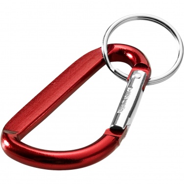 Logo trade business gift photo of: Timor carabiner keychain