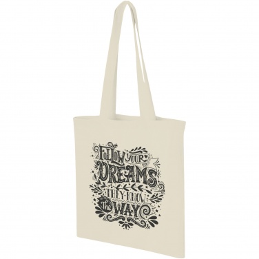 Logotrade promotional giveaway picture of: Carolina 100 g/m² cotton tote bag 7L