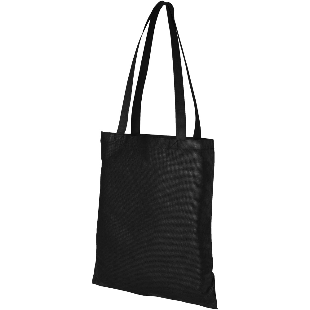 Logo trade promotional item photo of: Zeus large non-woven convention tote bag 6L