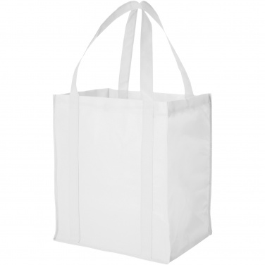 Logo trade promotional products image of: Liberty bottom board non-woven tote bag 29L