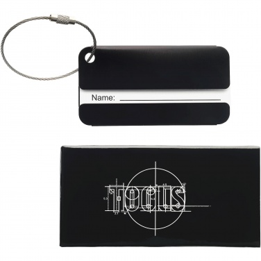 Logo trade advertising products image of: Discovery luggage tag