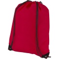 Evergreen non-woven drawstring bag 5L, Red