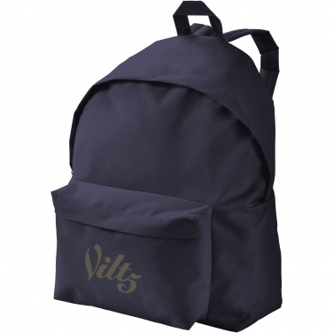 Logo trade business gift photo of: Urban covered zipper backpack 14L