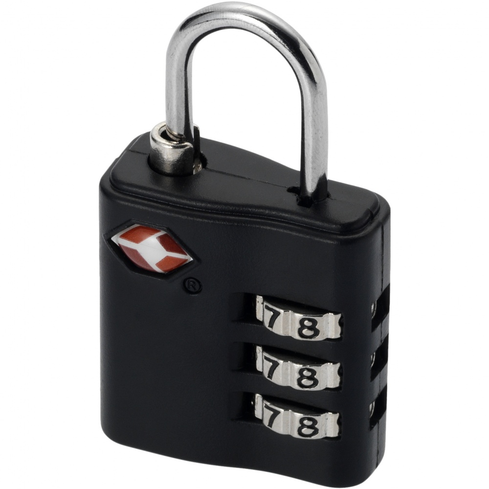 Logo trade advertising products image of: Kingsford TSA luggage lock