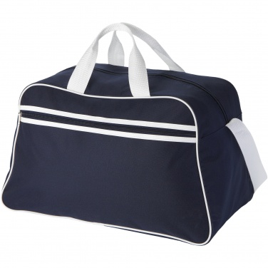 Logotrade promotional items photo of: San Jose 2-stripe sports duffel bag 30L