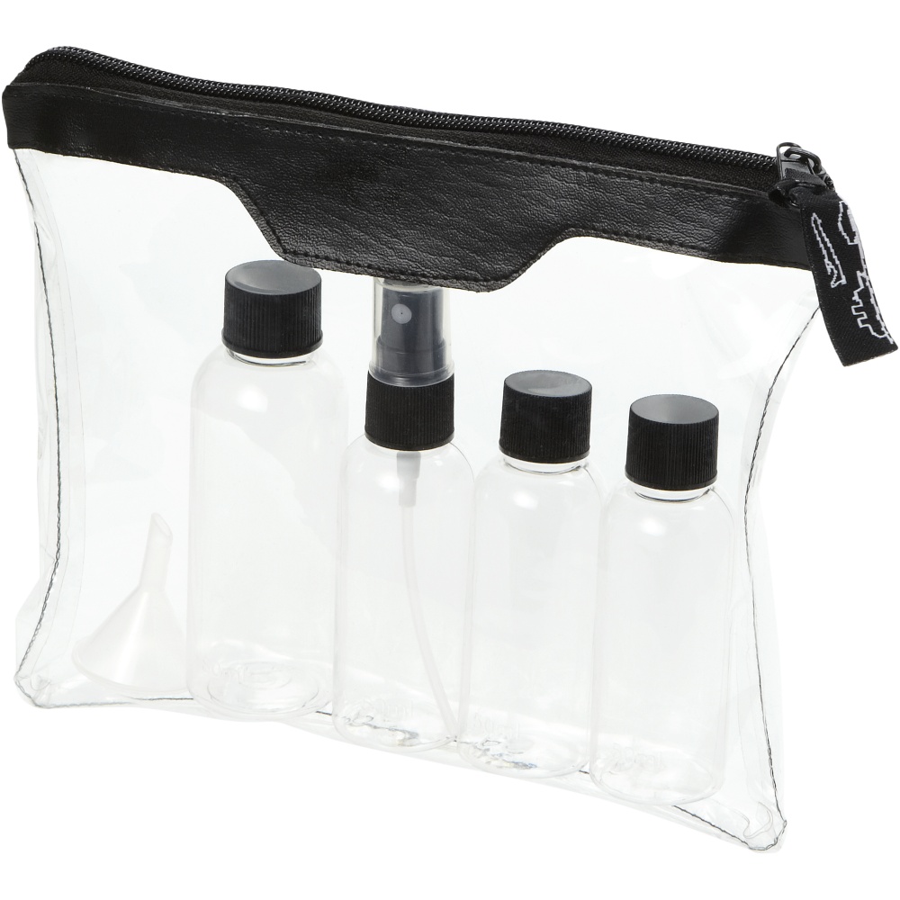 Logotrade promotional item picture of: Munich airline approved travel bottle set