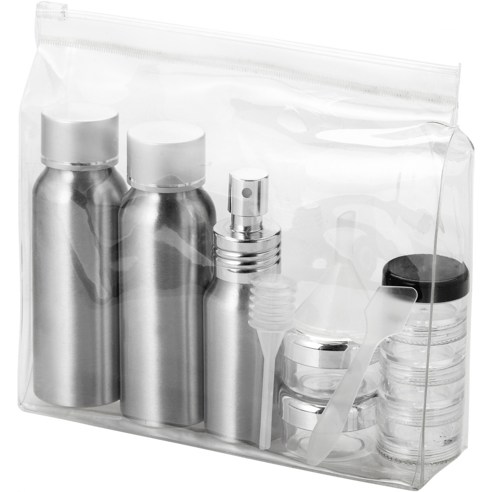 Logo trade promotional giveaways picture of: Frankfurt airline approved travel bottle set