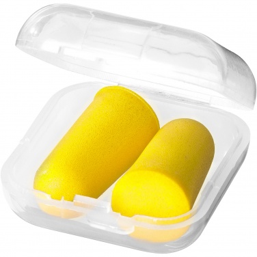 Logo trade business gifts image of: Serenity earplugs with travel case